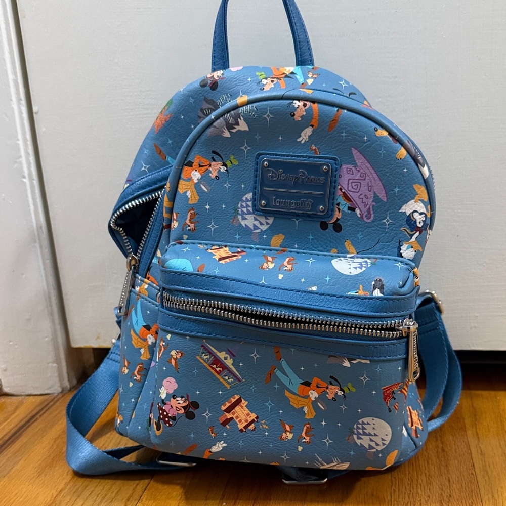 Disney Blue mini Backpack